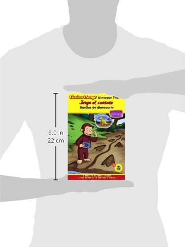 Jorge El Curioso Huellas de Dinosaurio/Curious George Dinosaur Tracks (Cgtv Reader Bilingual Edition) (Green Light Reader - Bilingual Level 1 (Quality))