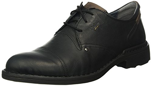 Josef Seibel Jordan 03, Zapatos de Cordones Derby para Hombre, Negro Titanio 619, 45 EU