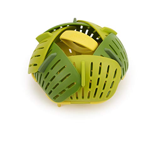 Joseph Joseph 45030 Bloom Cesta vaporera Plegable-Verde, Plastic