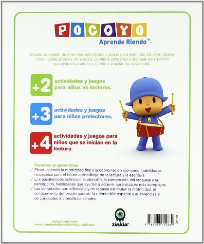 Juega y aprende con Pocoyó (+2): Con adhesivos y una guía para padres (Pocoyo)