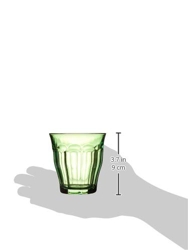 Juego de 6 vasos Picardie verdes 25 cl, DURALEX