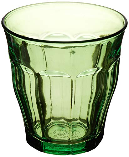 Juego de 6 vasos Picardie verdes 25 cl, DURALEX