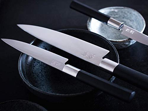 Juego de cuchillos de cocina KAI Wasabi Black