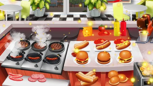 Juegos de restaurante de cocina: Chef Kitchen Management