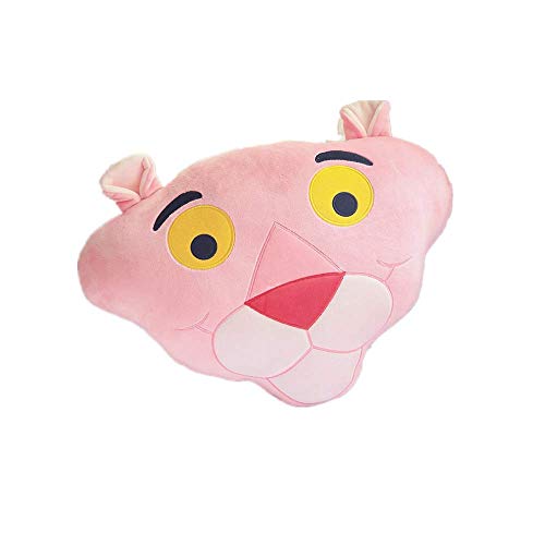 Juguete de Peluche 45 cm Super Dulce Pantera Rosa Felpa Almohada Suave Lindo Leopardo de Dibujos Animados Juguete Suave Juguete sofá Almohada muñecas niña