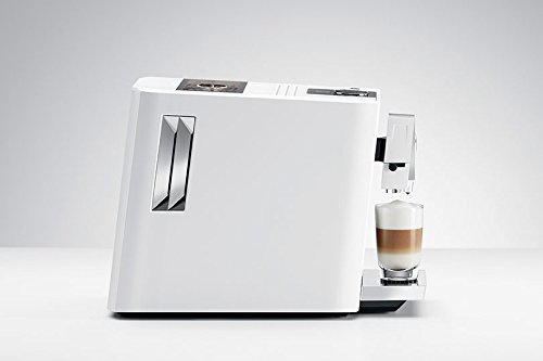 JURA A7 Independiente Máquina espresso Blanco 1,1 L 9 tazas Totalmente automática - Cafetera (Independiente, Máquina espresso, 1,1 L, Molinillo integrado, 1450 W, Blanco)