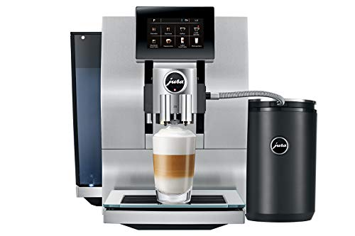 JURA Z8 Aluminium Independiente Máquina espresso Aluminio 2,4 L 20 tazas Totalmente automática - Cafetera (Independiente, Máquina espresso, 2,4 L, Molinillo integrado, 2450 W, Aluminio)