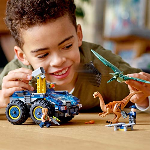 Jurassic World Fuga del Gallimimus y el Pteranodon Figuras de Dinosaurio Juego de Construcción para Niños 8+, Multicolor (Lego ES 75940)