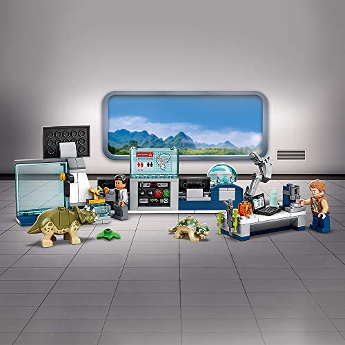 Jurassic World Laboratorio del Dr. Wu: Fuga de las Crías de Dinosaurio con Minifigura de Owen, multicolor (Lego ES 75939)