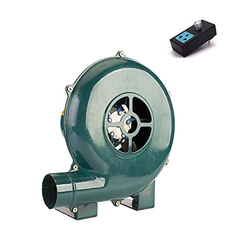 JXS 220V eléctrico Herrero Forja del Ventilador - con el gobernador - asador Chimenea Fan - Barbacoas soplador centrífugo,200W