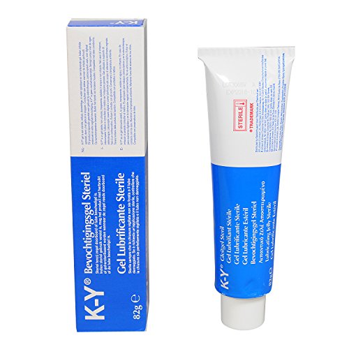 K-Y lubricante - lubricante estéril en un tubo de 82 g - 1 paquete (1x82g tubo)