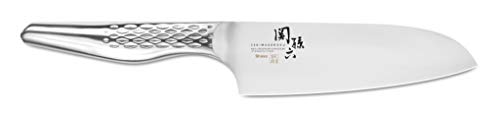 Kai Seki Magoroku Shoso AB-5162 - Cuchillo japonés santoku (hoja de 14,5 cm, transición de hoja al mango)