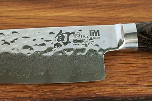 Kai Shun Premier Tim Mälzer TDM-1702 - Juego de cuchillos Santoku (18 cm, madera de roble, 40 x 30 cm)