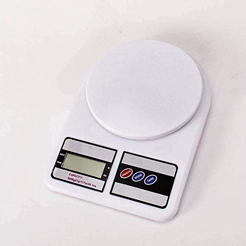 kaige Peso de la Herramienta de Cocina Báscula de Bolsillo Digital de Cocina de Cocina electrónica de la Escala de medición de Alimentos Mini WKY