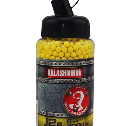 KALASHNIKOV - Balines para Pistola de Bolas (2000 Unidades, 0,12 g)