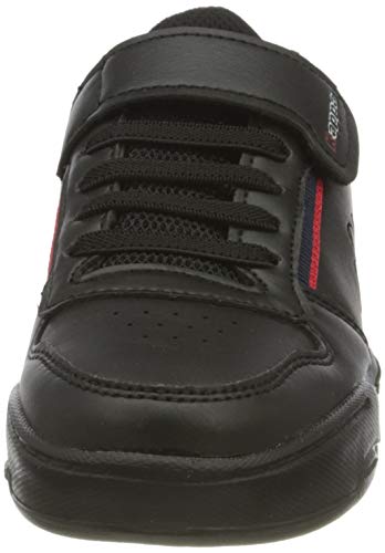 Kappa MARABU II Kids, Zapatillas Unisex niños, 1120 Negro y Rojo, 31 EU