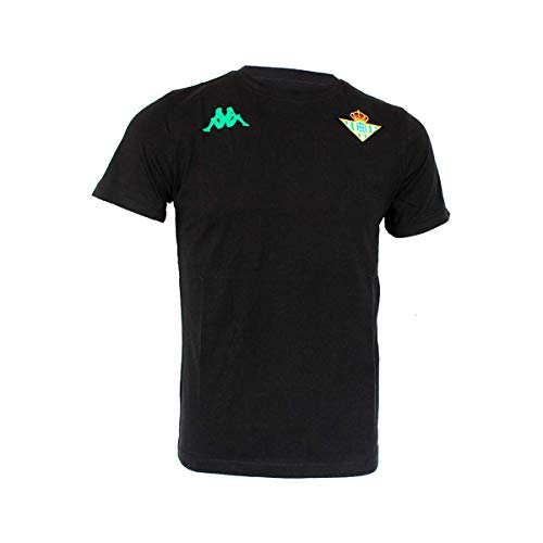 Kappa Zoshim 3 Betis Camiseta, Hombre, Negro, L