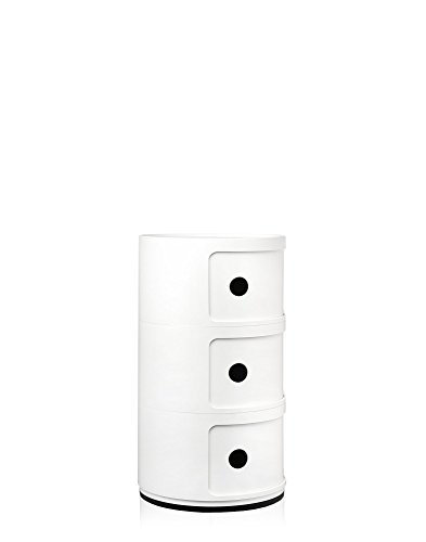 Kartell Componibile Elementos modulares, Blanco, 32 x 32 x 58,5 cm