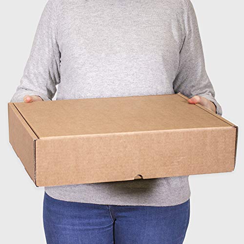 Kartox | Caja de Cartón Kraft Para Envío Postal | Caja de Cartón Automático para Envío o Almacenaje | Talla XL | 42 X 30 X 10 | 20 Unidades