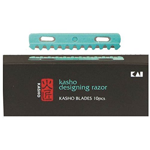 Kasho Hoja Recambio Navaja, Plata, 1, 10 Unidades