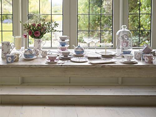 Katie Alice Ditsy White Floral Fine Bone China Afternoon Tea Set