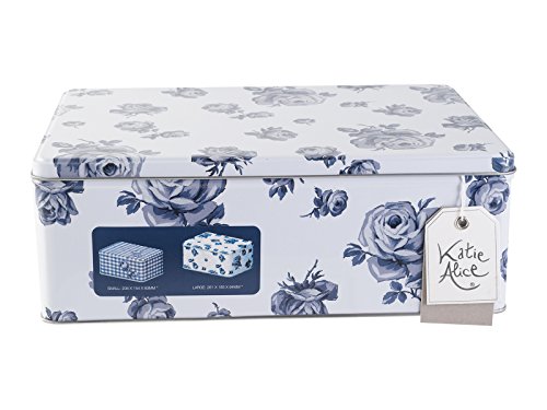 Katie Alice «Vintage Indigo», Cajas de Metal, Azul, 2 Piezas