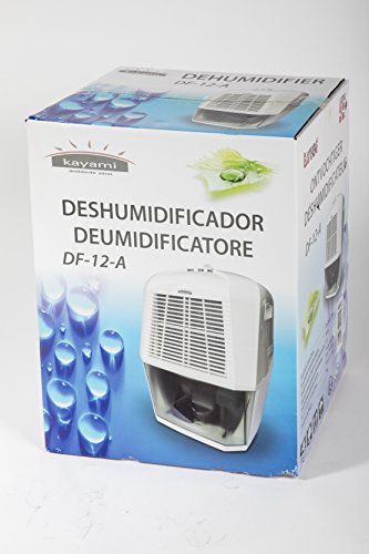 Kayami DF 12-A Deshumidificador doméstico, 200 W, 41 Decibeles