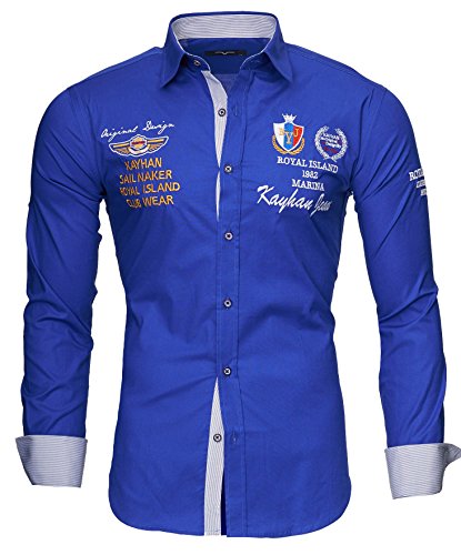 Kayhan Hombre Camisa Monaco Blue (M)