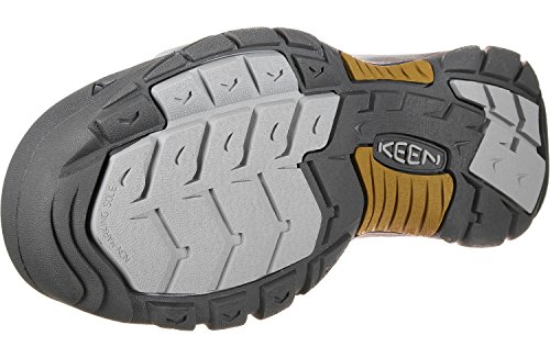 Keen Newport H2, Sandalias de Senderismo para Hombre, Gris (Steel Grey/Paloma Steel Grey/Paloma), 41 EU