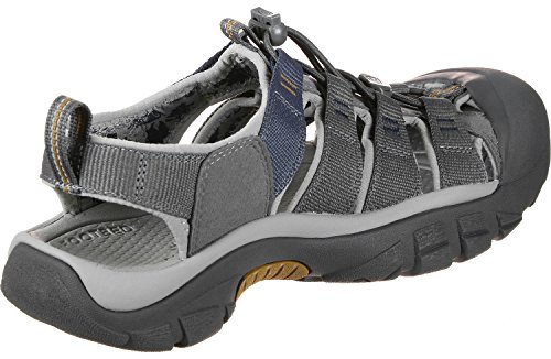 Keen Newport H2, Sandalias de Senderismo para Hombre, Gris (Steel Grey/Paloma Steel Grey/Paloma), 41 EU