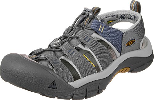 Keen Newport H2, Sandalias de Senderismo para Hombre, Gris (Steel Grey/Paloma Steel Grey/Paloma), 41 EU