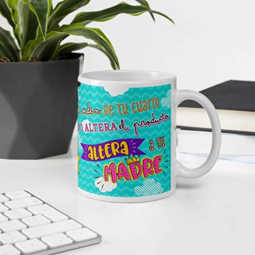 Kembilove Taza Madre – Taza Desayuno Regalos para Mamá – Regalos Originales para Madres – Regalo para el Día de la Madre ¡Te Amo Mami! – Diseños Originales