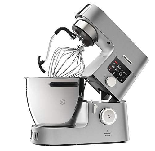 Kenwood Cooking Chef Gourmet KCC9061S - Robot de cocina con función de cocción y accesorios