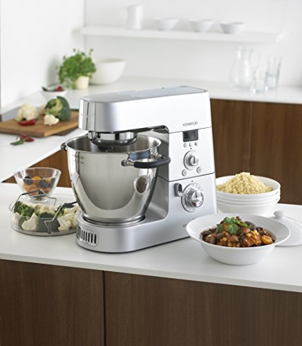 Kenwood Cooking Chef KM094 Robot de cocina por inducción, 1500 W, Acero inoxidable, Plata