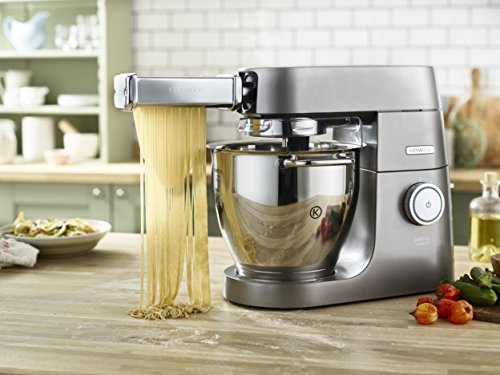 Kenwood KAX984ME - Accesorio para hacer espaguetis y pasta (accesorio para robot de cocina, apto para todos los robots de cocina Chef y kMix, acero inoxidable)