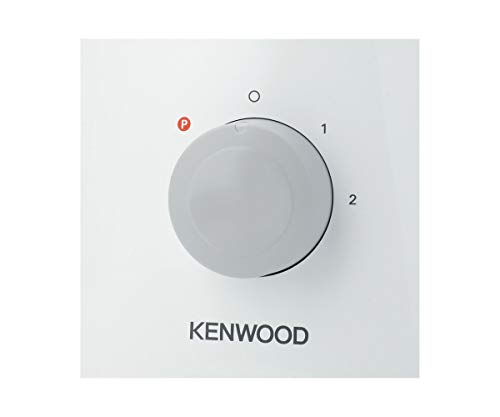 Kenwood MultiPro Compact 800W 1.2L Blanco - Robot de cocina (1,2 L, Blanco, De plástico, Acero inoxidable, 800 W, 200 mm)