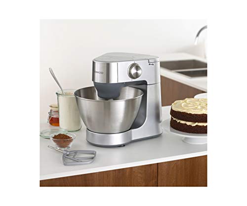 Kenwood Prospero KM286 Robot de cocina, 900 W, velocidad variable, bol de 4.3 L, 3 herramientas de mezclado y amasado, incluye paquete de accesorios