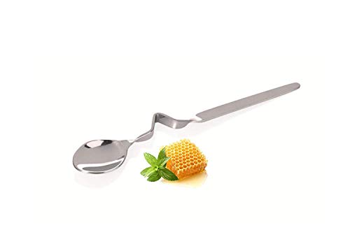 Kerafactum® – Cuchara para Miel – Cuchara para Mermelada, Jalea o Acero Inoxidable Mermelada – Extra, con Revestimiento Posibilidad para gefäße – Honey Spoon