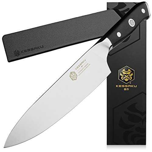 Kessaku - Cuchillo de chef de la serie Dynasty - acero alemán HC - mango completo G10, 20 cm