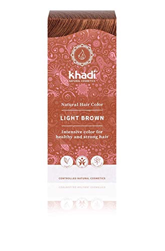 Khadi Tinte Herbal Color Castaño Claro, 100 g