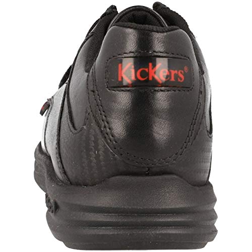 Kickers Reasan Lace Lthr Am, Zapatos de Cordones para Hombre, Negro (Black), 46 EU