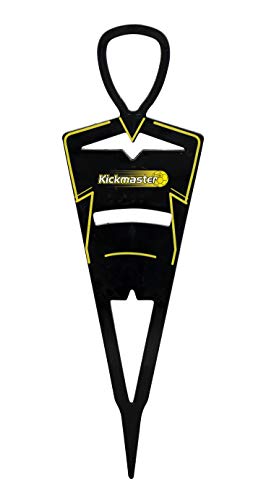 Kickmaster Ultimate Football Challenge - Kit de entrenamiento completo, color amarillo/negro