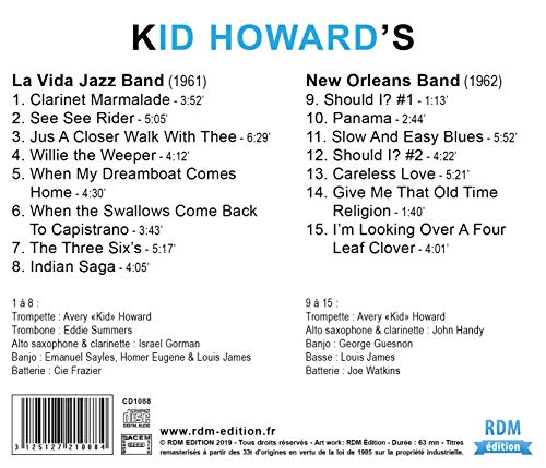 Kid Howard's La Vida Jazz Band & New Orleans Band