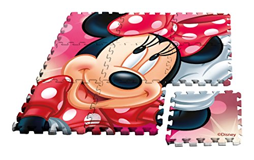 Kids- Alfombra Puzzle Minnie, 90 x 90 cm (WD17629)