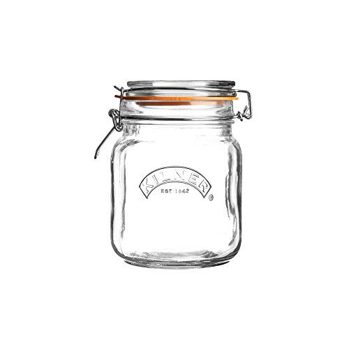 Kilner Rayware Tarro (1 litro, con tapón)