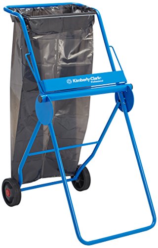 Kimberly-Clark Professional 6155 Dispensador de paños en rollo grande en soporte móvil, Azul