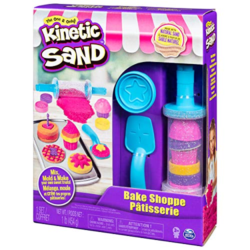 Kinetic Sand-Bäckerei Spielset, Set de panadería, 454 g de arena, multicolor (Spin Master 6045940) , color/modelo surtido