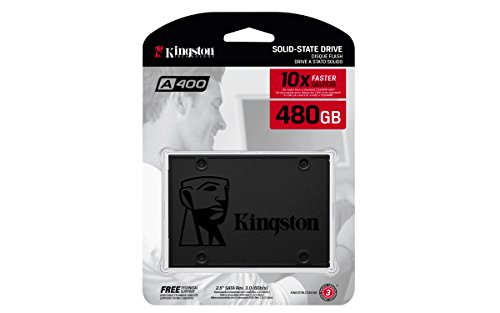 Kingston A400 SSD SA400S37/480G - Disco duro sólido interno 2.5" SATA 480GB