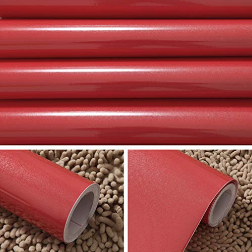 KINLO Pegatina para Muebles, ,0.61*5M per Rollo Engomada Autoadhesiva de PVC para Decorar y Proteger con La Imagen de Madera, Pegatina para Muebles/Cocina/Baño, a Prueba de Agua/Moho