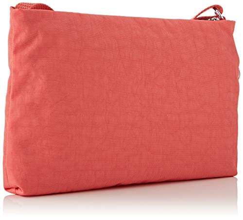 Kipling - Atlez Duo, Bolsos bandolera Mujer, Naranja (Papaya), 25x16.5x3 cm (B x H T)